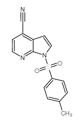 cas no 348640-92-6 is 1H-Pyrrolo[2,3-b]pyridine-4-carbonitrile, 1-[(4-methylphenyl)sulfonyl]-