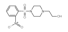cas no 349090-59-1 is 2-[4-(2-Nitrobenzenesulfonyl)piperazin-1-yl]ethanol
