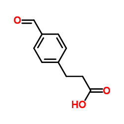 cas no 34961-64-3 is 3-(4-Formylphenyl)propanoic acid