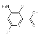 cas no 350601-51-3 is 4-Amino-6-bromo-3-chloropyridine-2-carboxylic acid