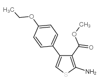 cas no 350989-81-0 is 2-AMINO-4-(4-ETHOXYPHENYL)THIOPHENE-3-CARBOXYLICACIDMETHYLESTER