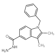 cas no 350990-21-5 is 1-BENZYL-2,3-DIMETHYL-1H-INDOLE-5-CARBOHYDRAZIDE