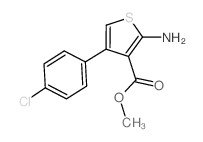 cas no 350997-10-3 is 2-AMINO-4-(4-CHLORO-PHENYL)-THIOPHENE-3-CARBOXYLIC ACID METHYL ESTER