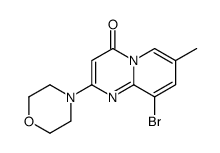 cas no 351002-16-9 is 9-BROMO-7-METHYL-2-MORPHOLINO-4H-PYRIDO[1,2-A]PYRIMIDIN-4-ONE