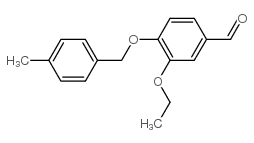 cas no 351066-35-8 is 3-ETHOXY-4-[(4-METHYLBENZYL)OXY]BENZALDEHYDE
