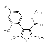 cas no 351156-17-7 is 2-AMINO-4-(2,4-DIMETHYLPHENYL)-5-METHYLTHIOPHENE-3-CARBOXYLICACIDMETHYLESTER