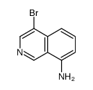 cas no 351458-46-3 is 8-Isoquinolinamine,4-bromo-(9CI)