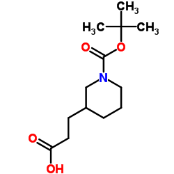 cas no 352004-58-1 is 3-(2-Carboxyethyl)piperidine-1-carboxylic acid tert-butyl ester