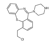 cas no 352232-17-8 is 10-(2-chloroethyl)-6-piperazin-1-ylbenzo[b][1,4]benzothiazepine