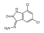 cas no 35246-87-8 is 5,7-DICHLORO-3-HYDRAZONO-1,3-DIHYDRO-INDOL-2-ONE