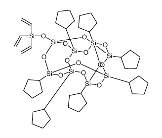 cas no 352538-79-5 is PSS-TRIVINYLSILYLOXY-HEPTACYCLOPENTYL S&