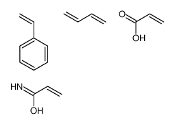 cas no 35325-80-5 is buta-1,3-diene,prop-2-enamide,prop-2-enoic acid,styrene