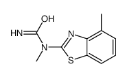 cas no 353255-67-1 is Urea, N-methyl-N-(4-methyl-2-benzothiazolyl)- (9CI)