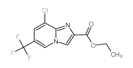 cas no 353258-31-8 is ethyl 8-chloro-6-(trifluoromethyl)imidazo[1,2-a]pyridine-2-carboxylate