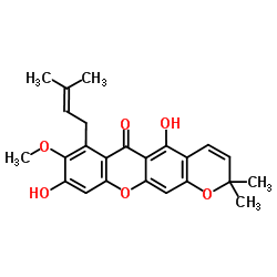 cas no 35349-68-9 is 9-Hydroxycalabaxanthone