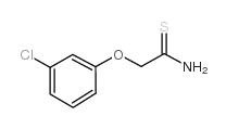 cas no 35370-95-7 is 2-(3-chlorophenoxy)ethanethioamide
