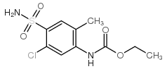 cas no 35442-35-4 is ETHYL 5-CHLORO-2-METHYL-4-SULFAMOYLPHENYLCARBAMATE