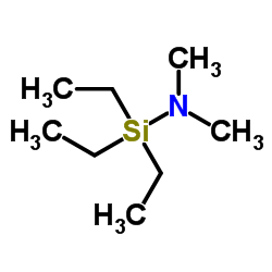 cas no 3550-35-4 is 1,1,1-Triethyl-N,N-dimethylsilanamine