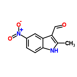 cas no 3558-17-6 is 2-Methyl-5-nitro-1H-indole-3-carbaldehyde