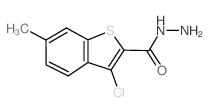 cas no 355815-78-0 is 3-Chloro-6-methyl-1-benzothiophene-2-carbohydrazide