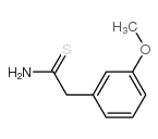cas no 35582-11-7 is 2-(3-methoxyphenyl)ethanethioamide