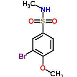 cas no 358665-54-0 is 3-Bromo-4-methoxy-N-methylbenzenesulfonamide