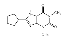 cas no 35873-49-5 is 8-Cyclopentyl-1,3-dimethylxanthine
