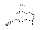cas no 3613-02-3 is 4-Methyl-1H-indole-6-carbonitrile