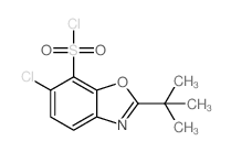 cas no 361392-60-1 is 2-tert-butyl-6-chloro-benzooxazole-7-sulfonyl chloride