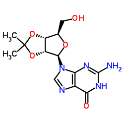 cas no 362-76-5 is 2',3'-O-Isopropylideneguanosine