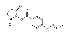 cas no 362522-50-7 is 2,5-dioxopyrrolidin-1-yl 6-(2-(propan-2-ylidene)hydrazinyl)nicotinate (S-SANH)