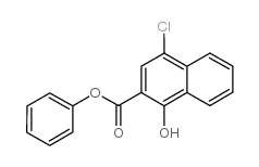cas no 36268-75-4 is phenyl 4-chloro-1-hydroxy-2-naphthoate