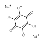 cas no 36275-66-8 is 2,5-Cyclohexadiene-1,4-dione,2,5-dichloro-3,6-dihydroxy-, sodium salt (1:2)