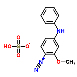 cas no 36305-05-2 is Benzenediazonium,2-methoxy-4-(phenylamino)-,sulfate(1;1)
