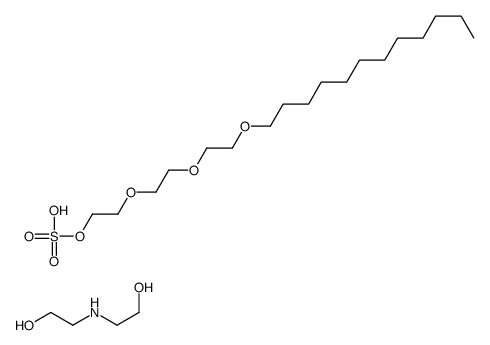 cas no 36468-16-3 is 2-[2-(2-dodecoxyethoxy)ethoxy]ethyl hydrogen sulfate,2-(2-hydroxyethylamino)ethanol
