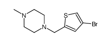 cas no 364794-30-9 is 1-((4-BROMOTHIOPHEN-2-YL)METHYL)-4-METHYLPIPERAZINE