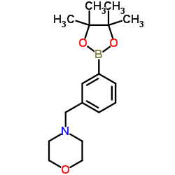 cas no 364794-80-9 is 4-(3-(4,4,5,5-Tetramethyl-1,3,2-dioxaborolan-2-yl)benzyl)morpholine