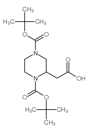 cas no 368442-00-6 is 1,4-DI-BOC-2-PIPERAZINEACETIC ACID