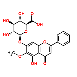cas no 36948-76-2 is Oroxylin A-7-O-glucuronide