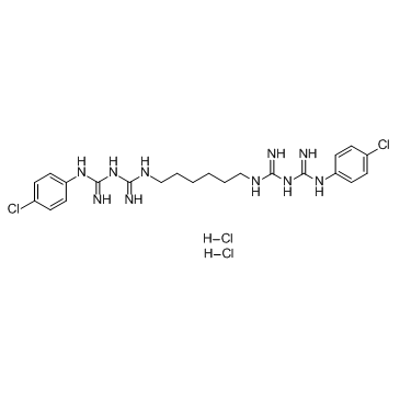 cas no 3697-42-5 is Chlorhexidine Dihydrochloride