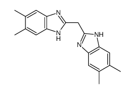 cas no 3708-68-7 is 2,2'-METHYLENEBIS(5,6-DIMETHYLBENZIMIDAZOLE)