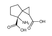cas no 371980-02-8 is Spiro[2.4]heptane-1,4-dicarboxylic acid, 4-amino-, (4R)- (9CI)