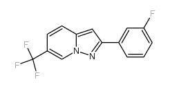 cas no 372122-53-7 is 2-(3-fluorophenyl)-6-(trifluoromethyl)pyrazolo[1,5-a]pyridine
