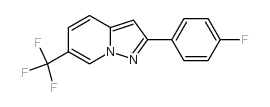 cas no 372122-55-9 is 2-(4-fluorophenyl)-6-(trifluoromethyl)pyrazolo[1,5-a]pyridine