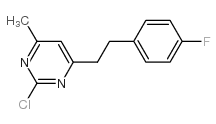 cas no 372183-70-5 is 2-chloro-4-[2-(4-fluorophenyl)ethyl]-6-methylpyrimidine