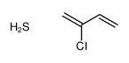 cas no 37450-42-3 is 2-chlorobuta-1,3-diene,sulfane