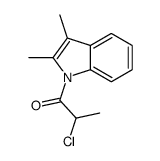 cas no 374914-83-7 is 1H-Indole, 1-(2-chloro-1-oxopropyl)-2,3-dimethyl- (9CI)