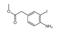 cas no 374933-81-0 is methyl 2-(4-amino-3-iodophenyl)acetate