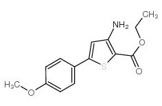 cas no 37572-24-0 is ethyl 3-amino-5-(4-methoxyphenyl)thiophene-2-carboxylate