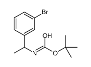 cas no 375853-98-8 is tert-Butyl (1-(3-bromophenyl)ethyl)carbamate